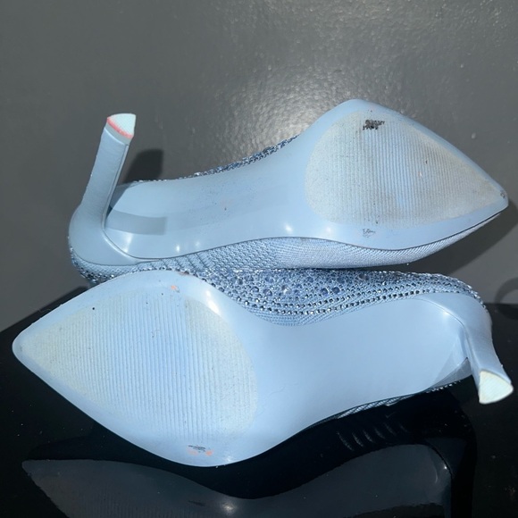 Steve Madden Light Blue Heeled Boots - Picture 4 of 9